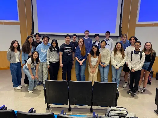 
            We host events connecting members to folks from industry and academia who are working with AI. 
            Some of our previous events include the AI x Linguistics Research Panel and the Mini ML Challenge.
            